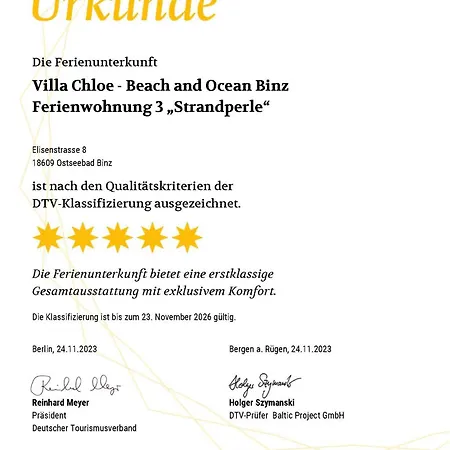 Villa Chloe Binz Appartements Exklusiv In Top Lage Exterior foto