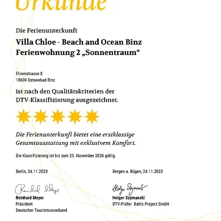 Villa Chloe Binz Appartements Exklusiv In Top Lage Exterior foto